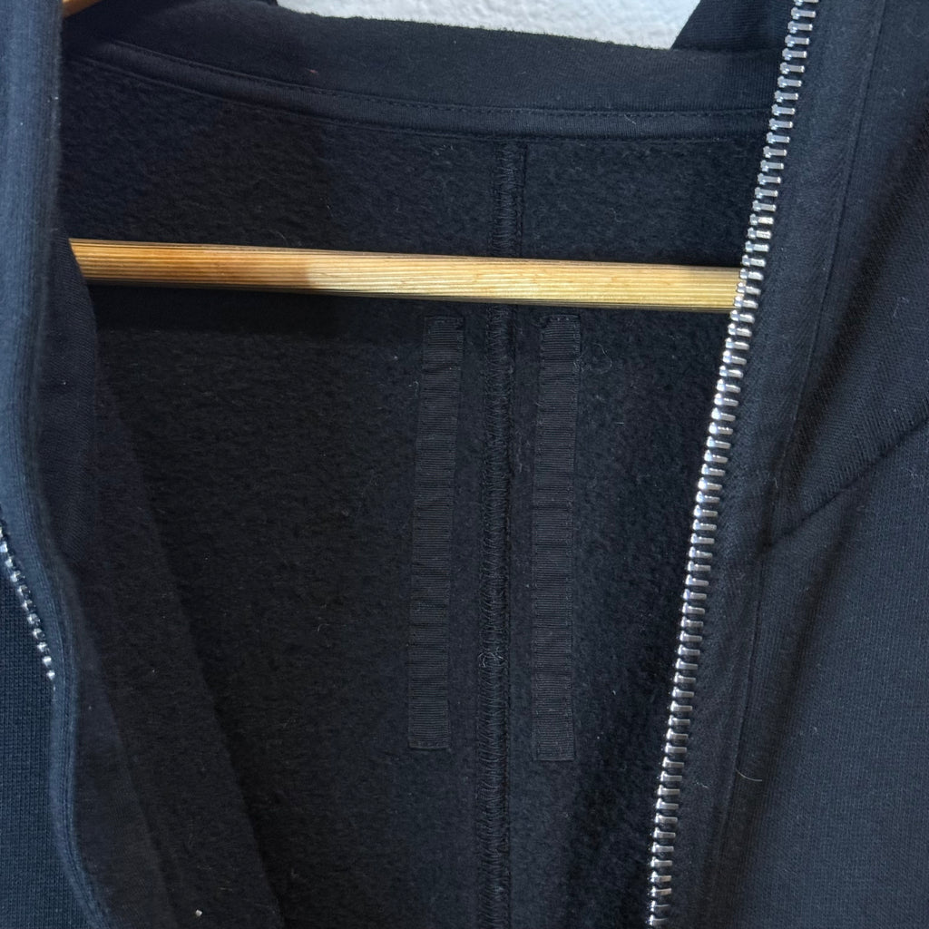 Rick Owens DRKSHDW Gimp Full Zip Hoodie Black - Size XL