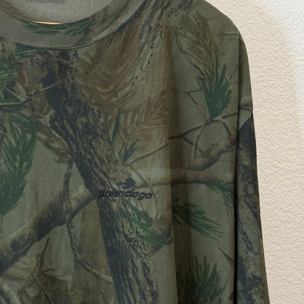 Balenciaga Woodland Camo T-Shirt - Size L
