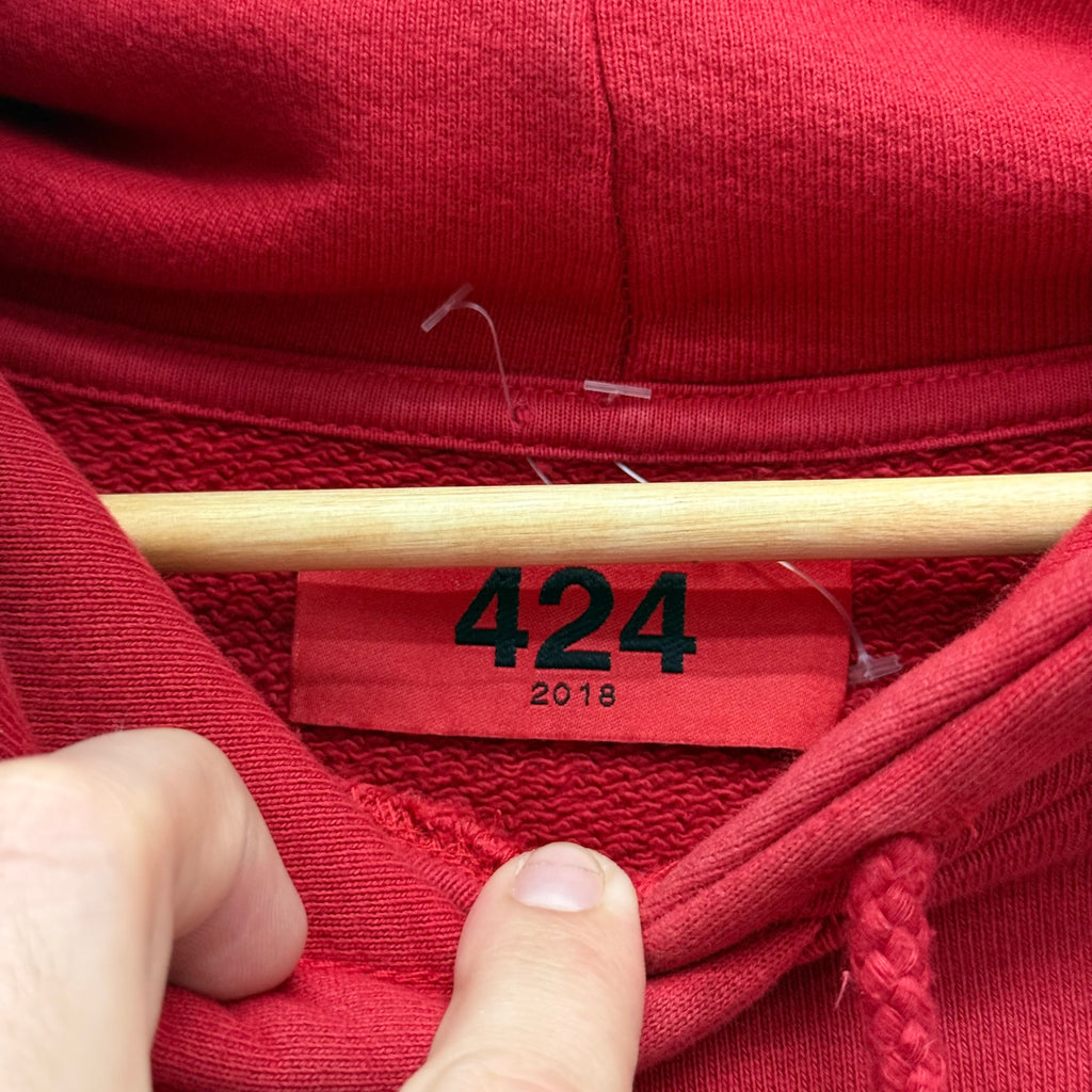 424 Today Red Hoodie - Size M