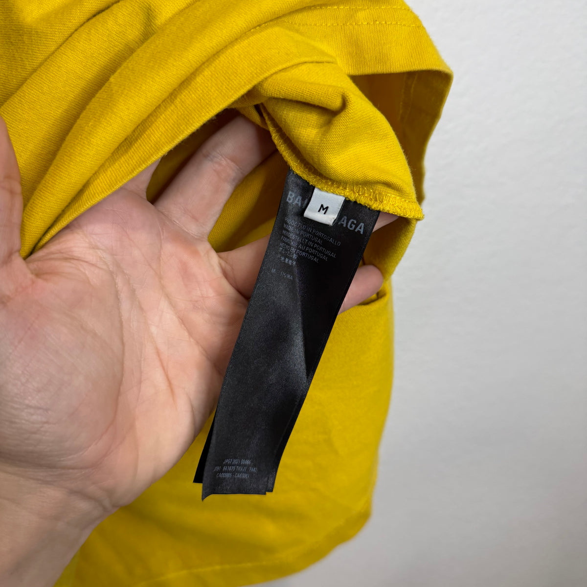 Balenciaga Campaign Yellow T-Shirt - Size M