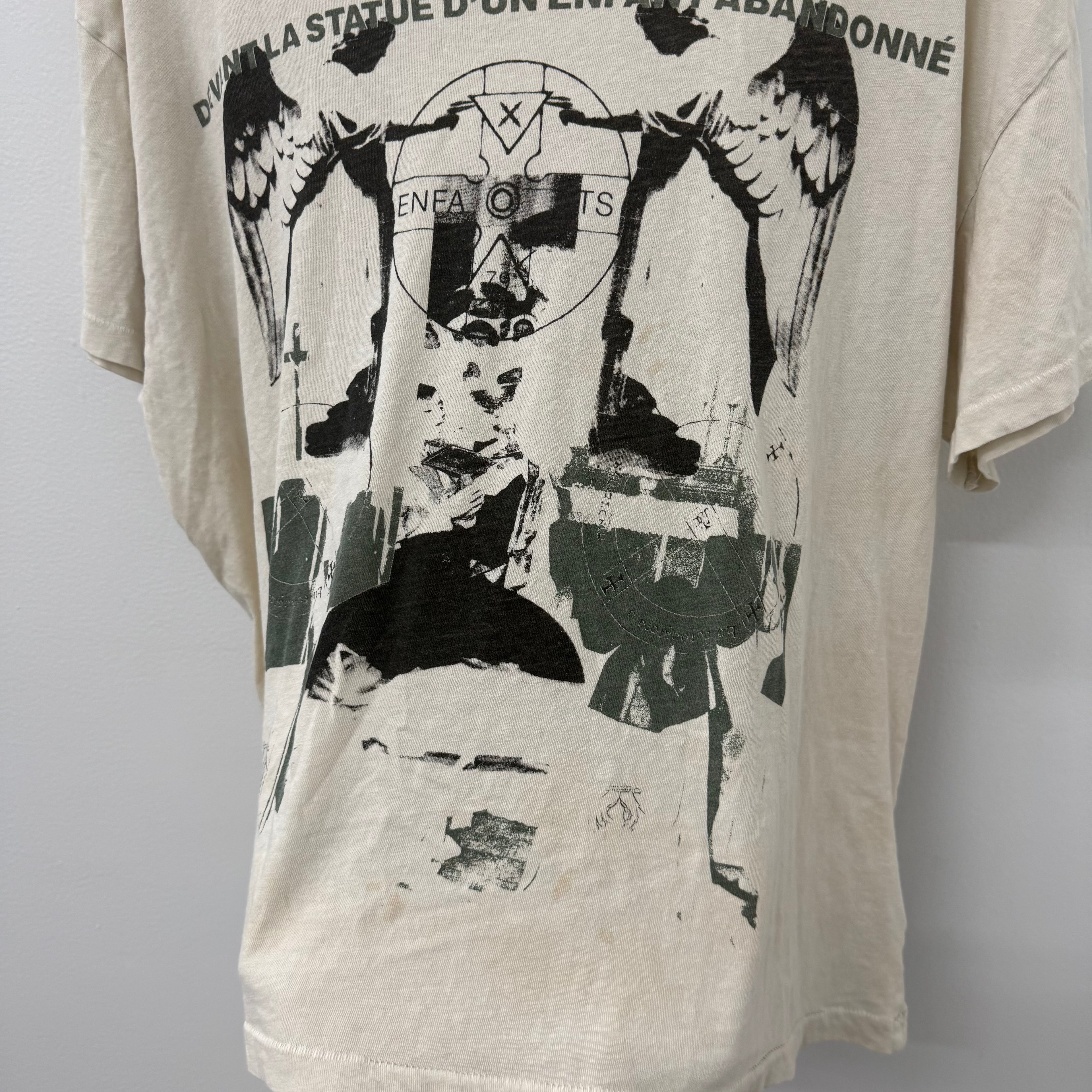 ERD Enfants Riches Deprimes Nun Kicks Baby Shirt - Size XL