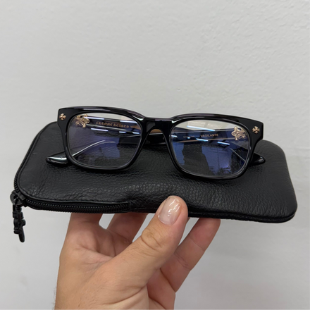 Chrome Hearts Gold Vagilante Glasses