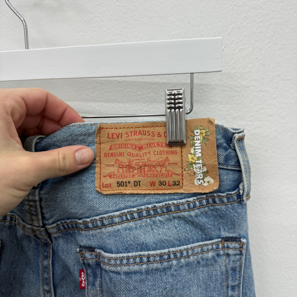 Denim Tears Levi 501 Wreath Jeans - Size 30