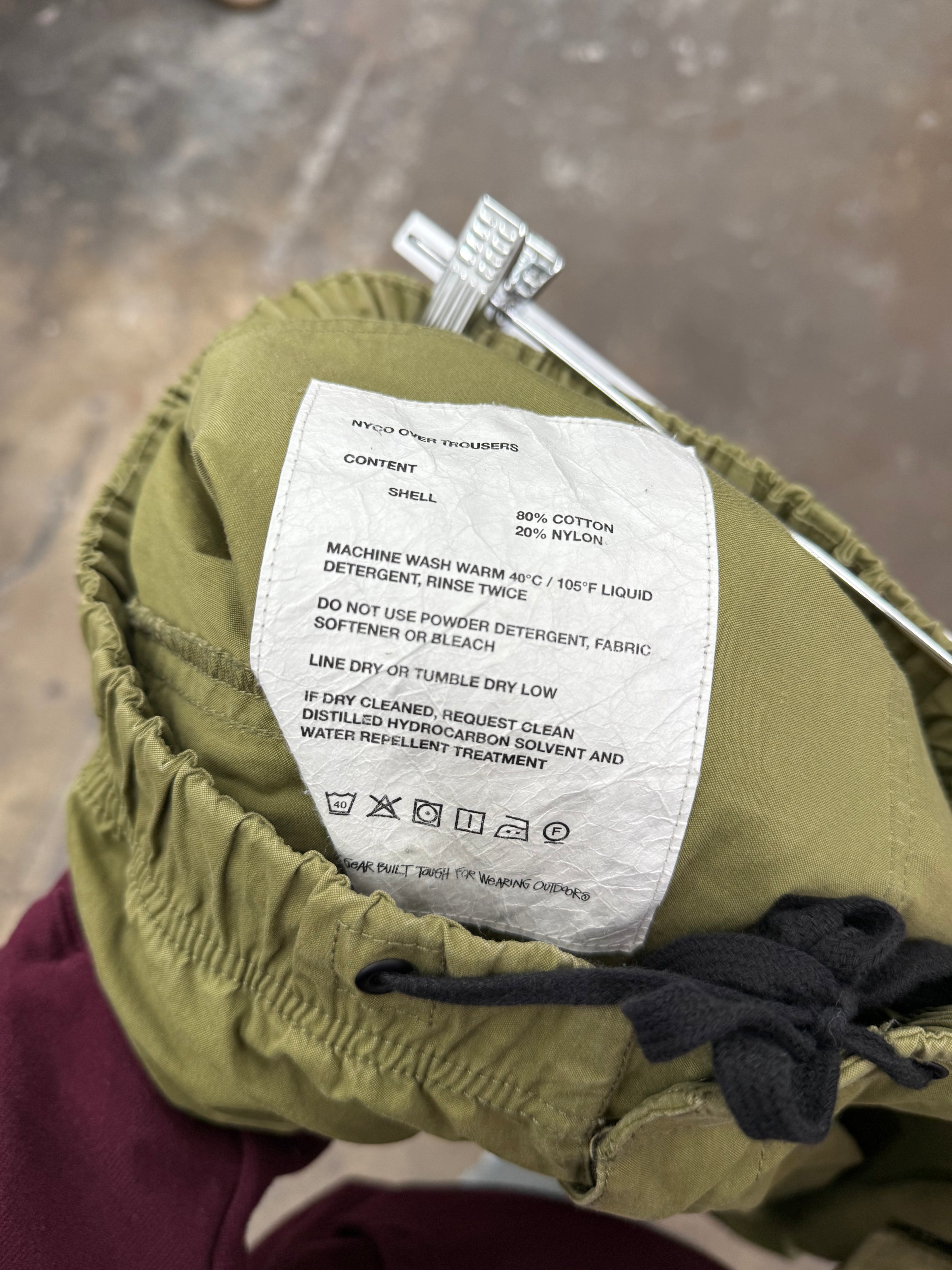 Stussy Green Cargo Pants - Size S