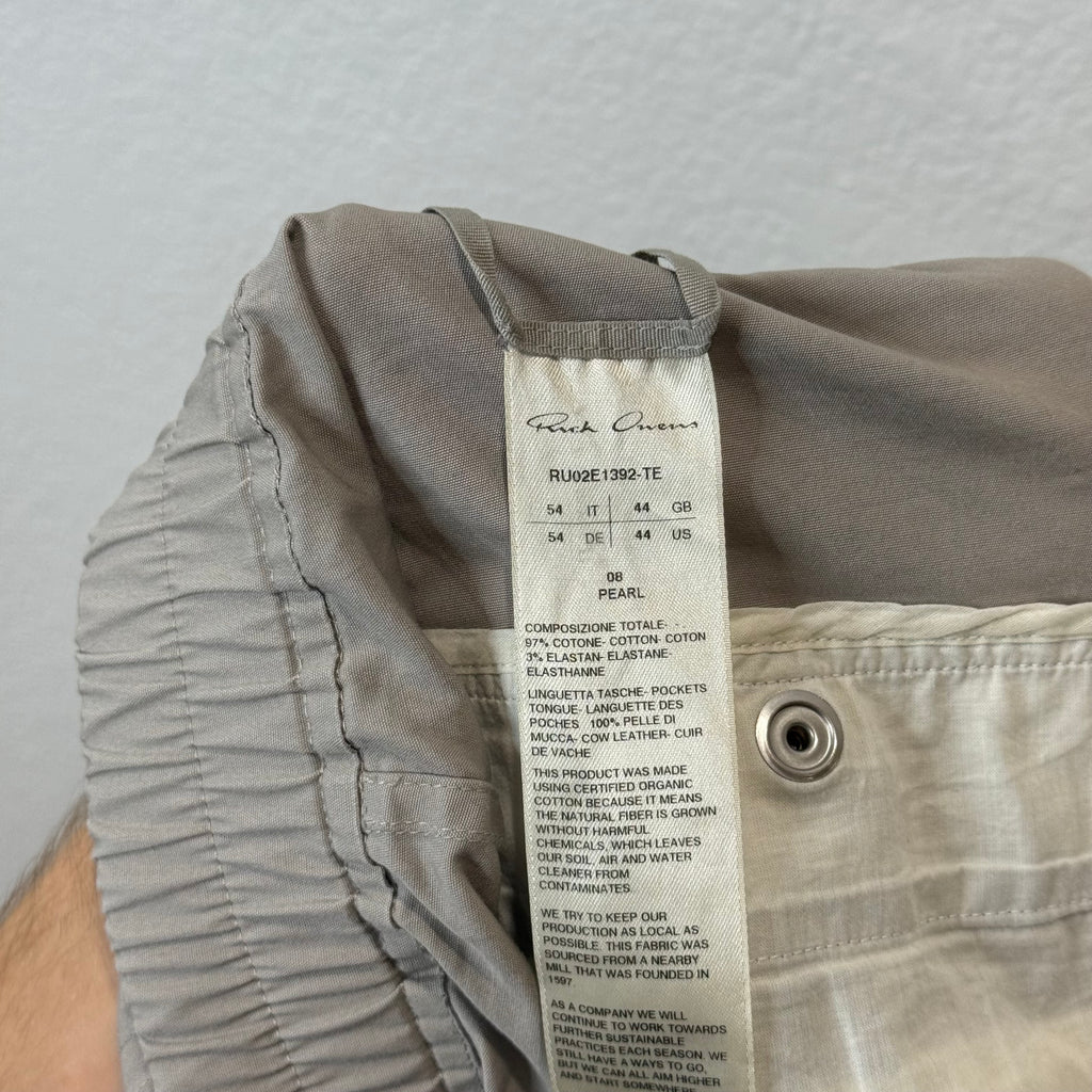 Rick Owens DRKSHDW Bauhaus Shorts Dust Grey -  Size 54 IT (36)