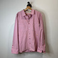 ABC Advisory Board Crystals Pink Button Up Shirt - Size XL