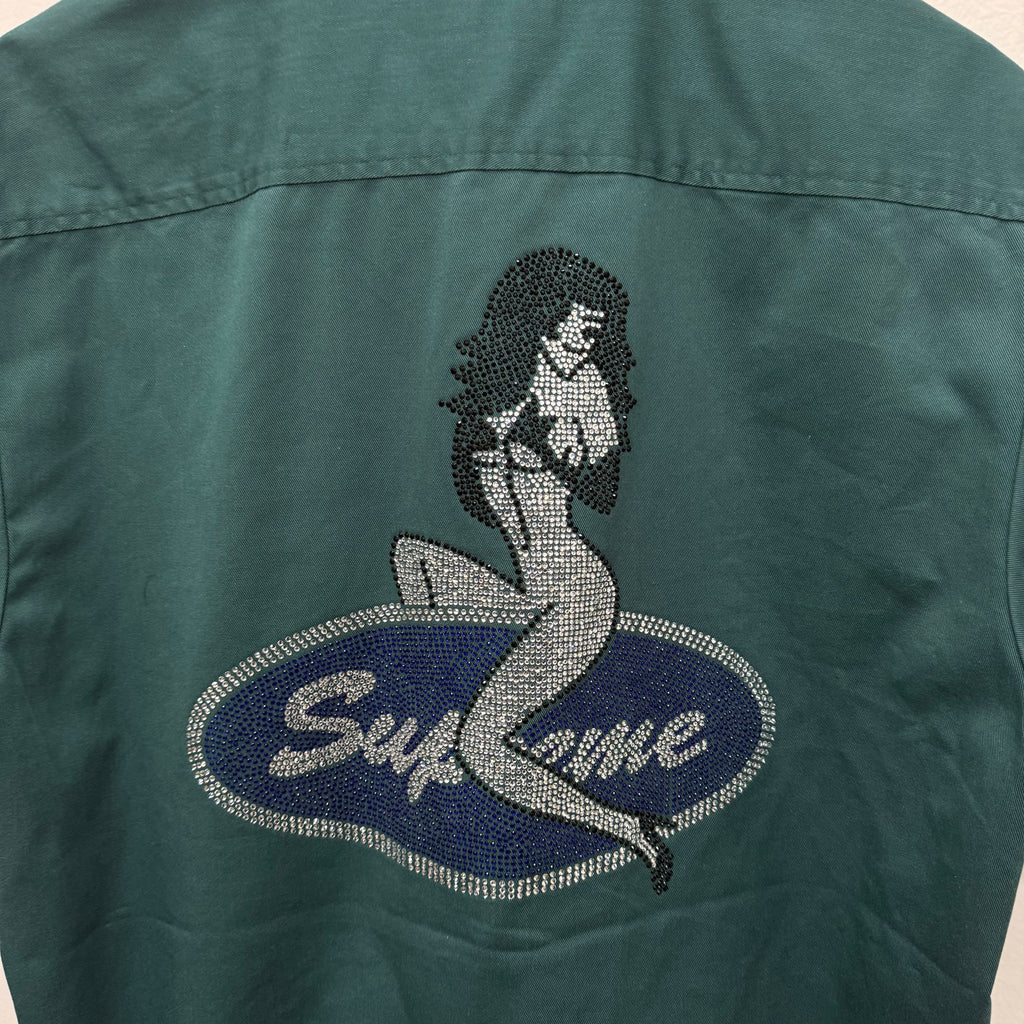Supreme Rhinestone Lady Work Shirt - Size M