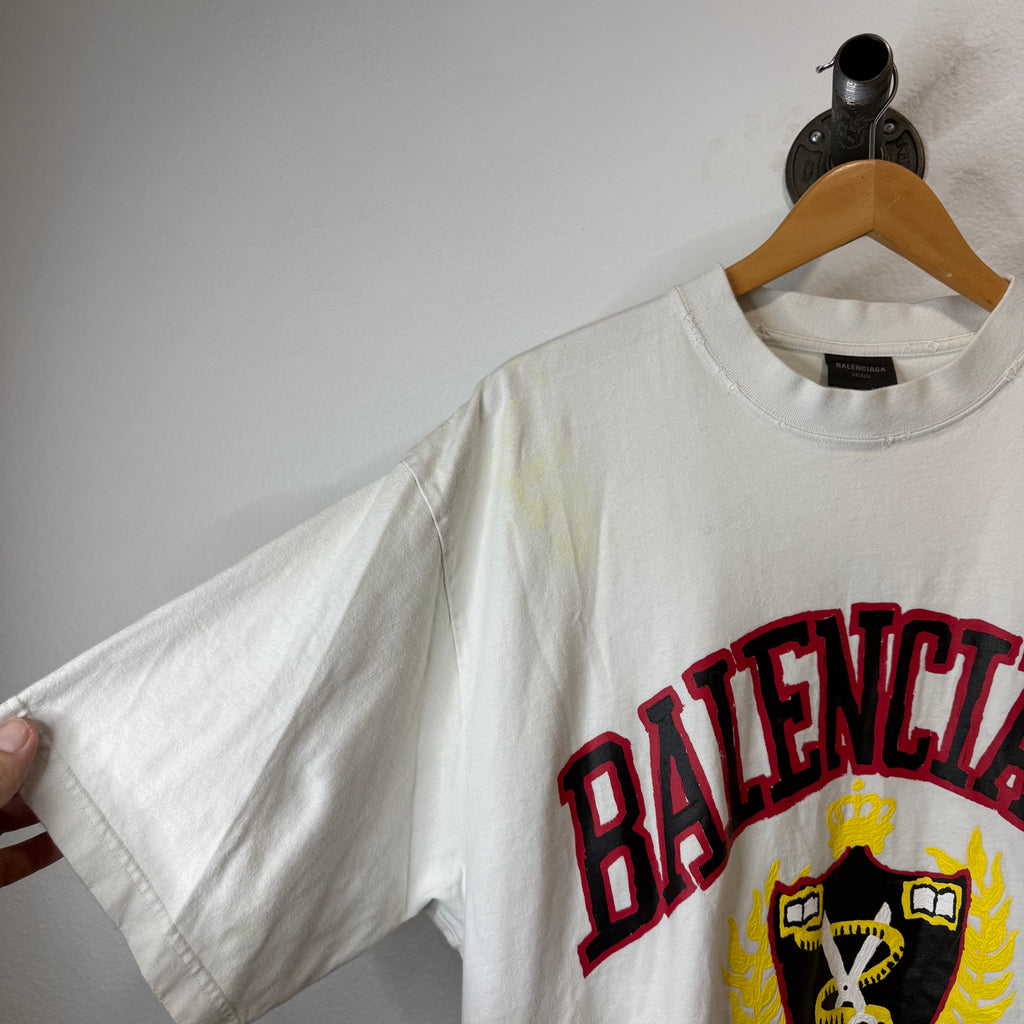 Balenciaga SS23 1917 College T-Shirt - Size M