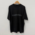 Balenciaga Stencil Logo T-Shirt Black - Size XL