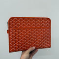 Goyard Orange PM Jouvence Toiletry Bag