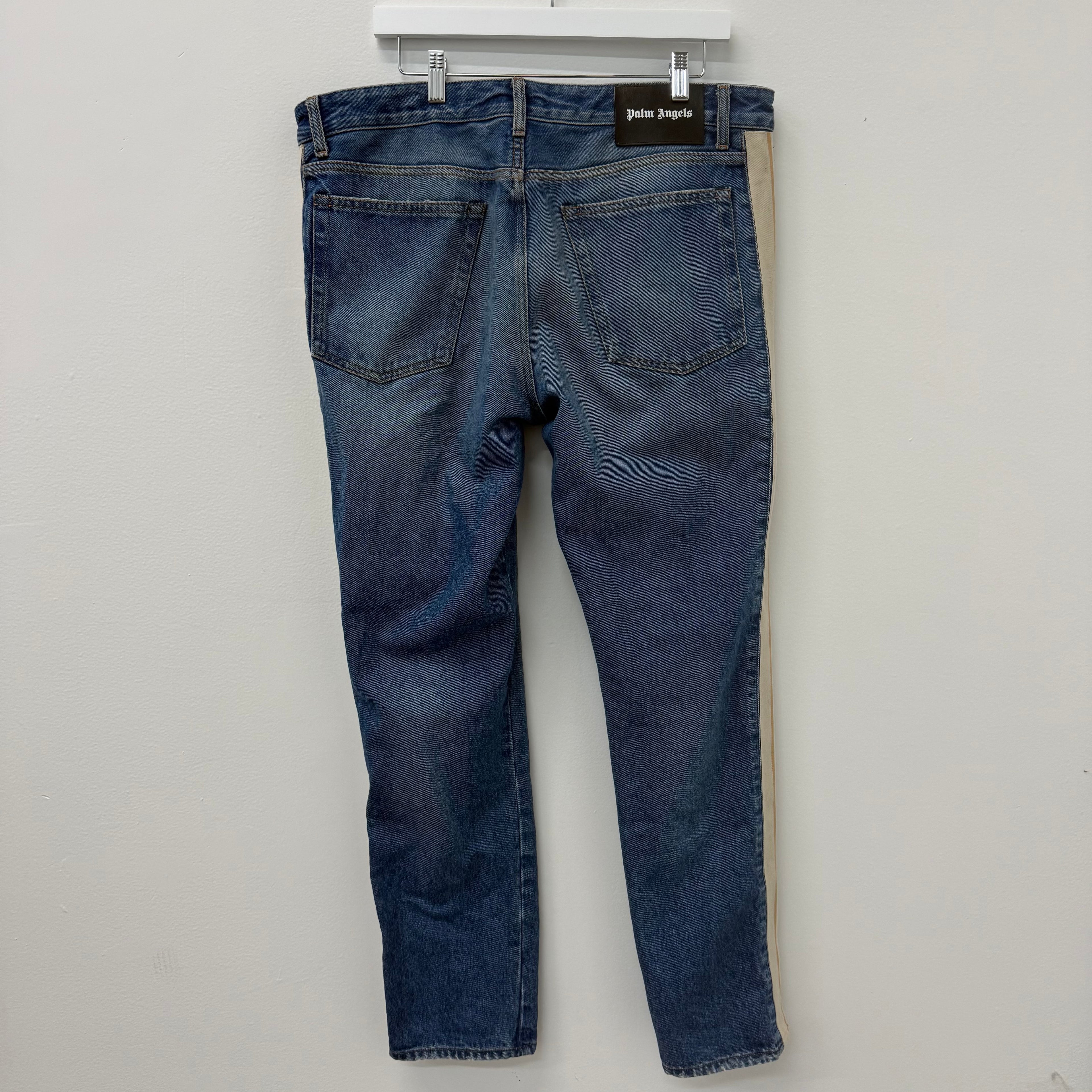 Palm Angels Track Denim Jeans - Size 36