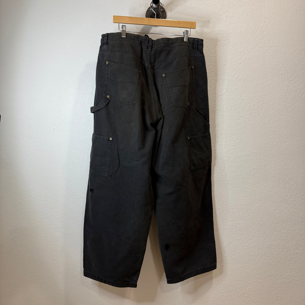 Balenciaga Double Knee Black Denim Pants - Size 46 (34)