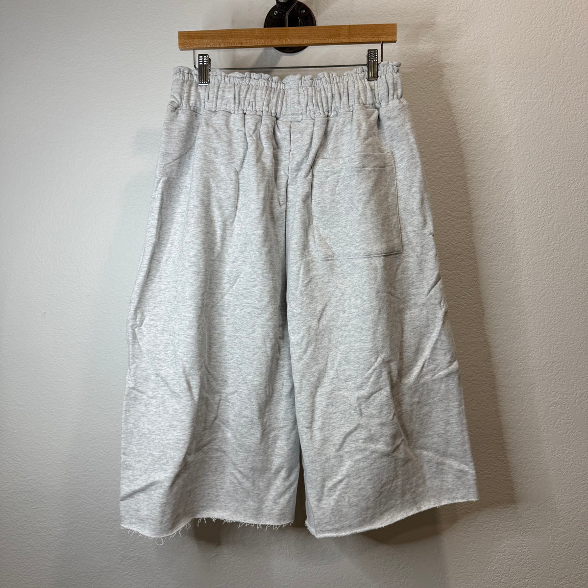 Bravest Studios Grey Sapphire Long Sweat Shorts - Size L / XL