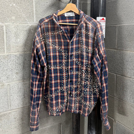 Vale Crystal Spider Flannel - Size XL