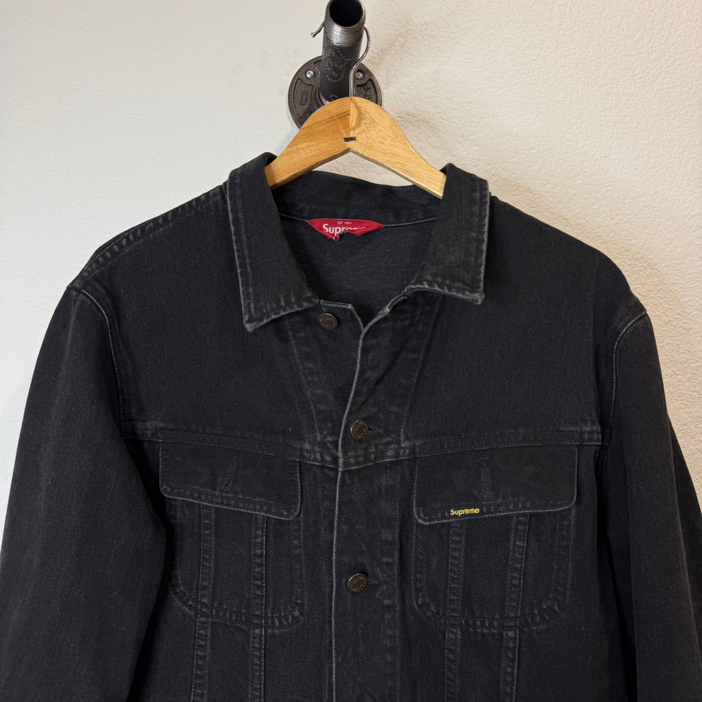 Supreme Black Sabbath Black Denim Jacket - Size XL