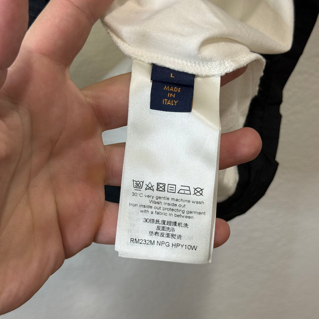 Louis Vuitton Patch Logo Pocket T-Shirt - Size L