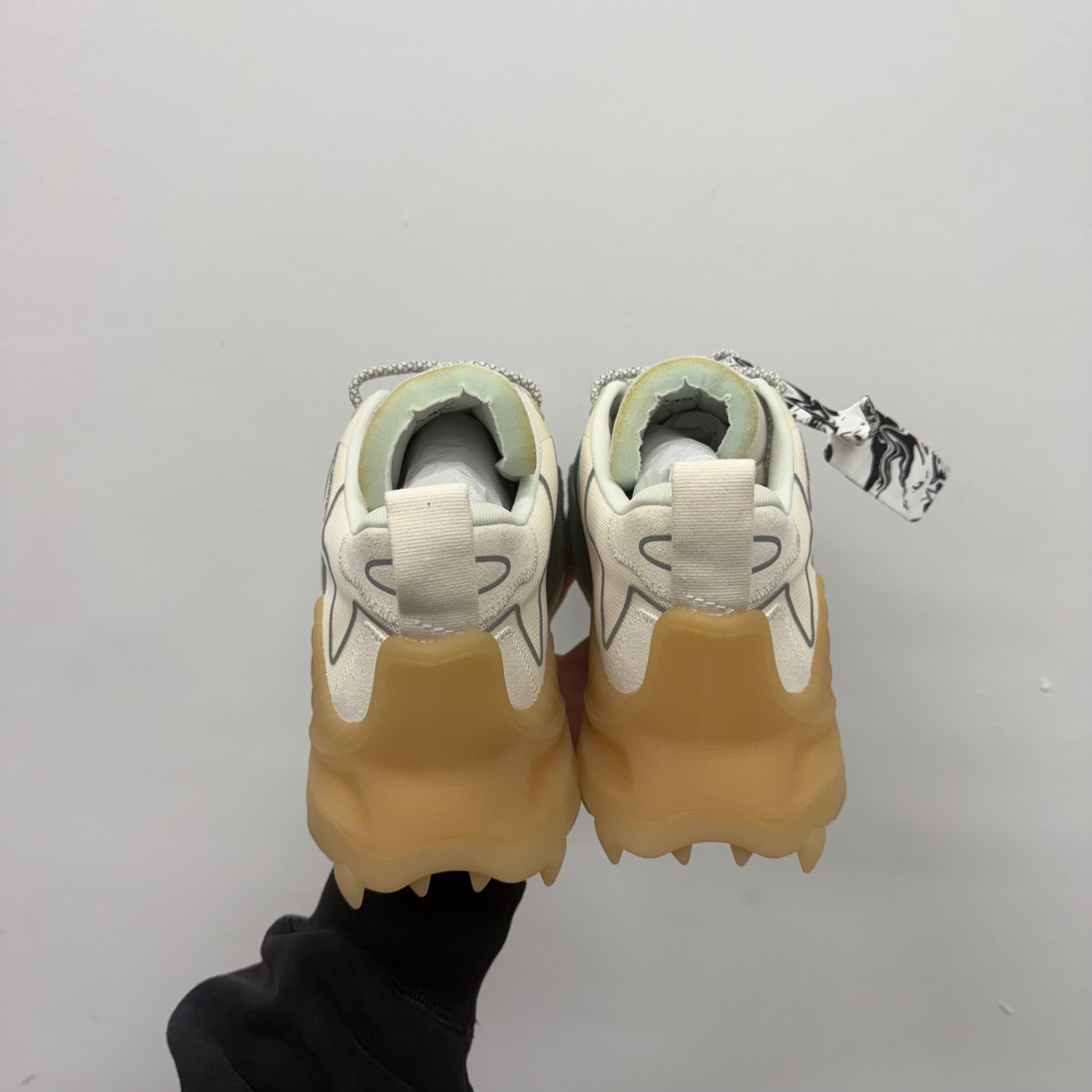 Off White ODSY 1000 Mesh Cream Sneaker - Size 45 (US 12)