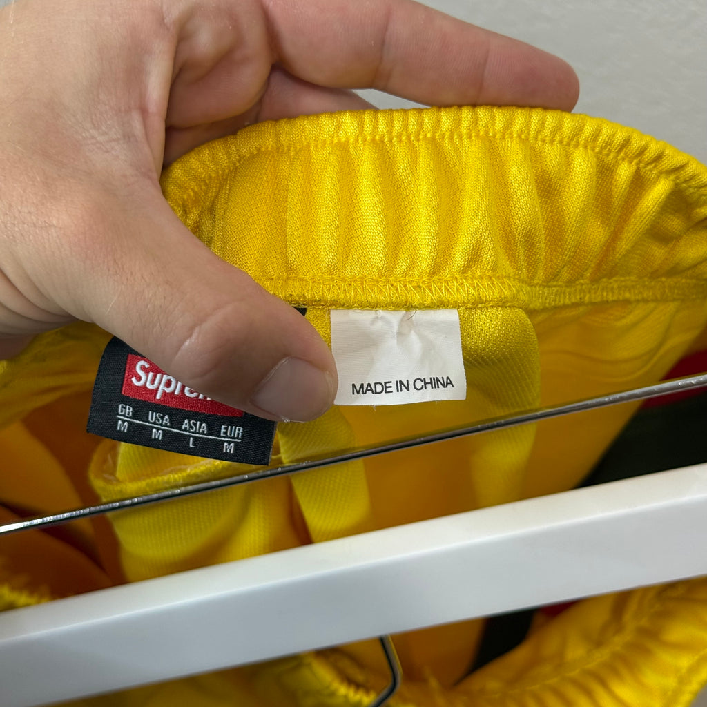 Supreme Umbro Break-Away Track Pants Yellow - Size M