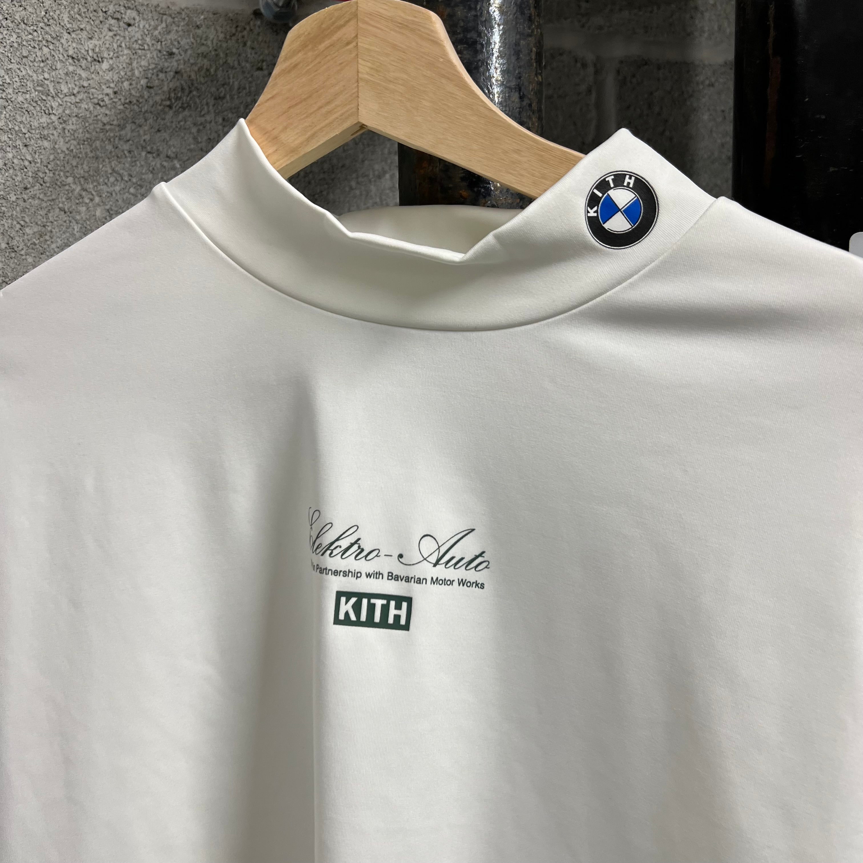 Kith BMW Longsleeve Mock Neck T-Shirt - Size M