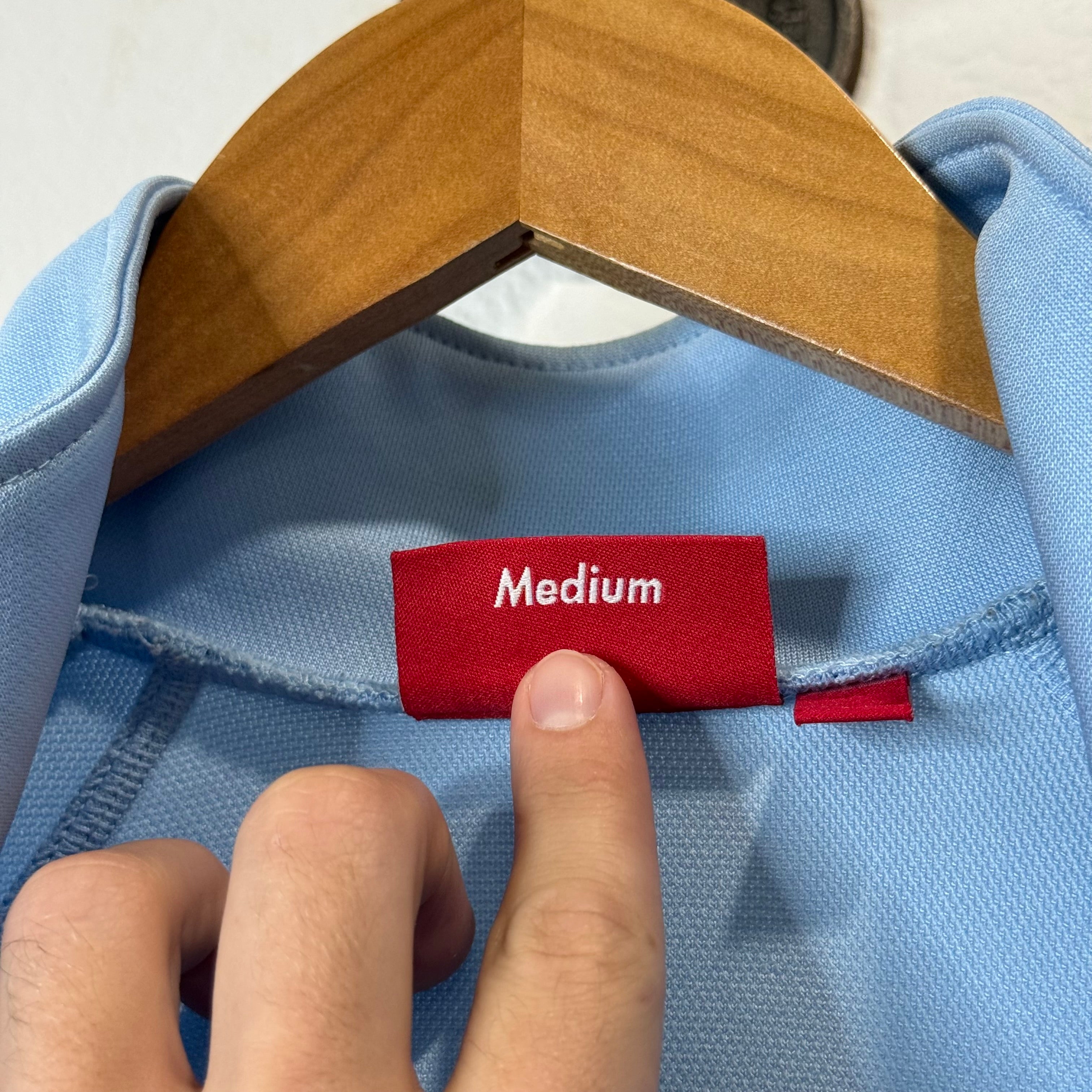 Supreme Tricot Track Jacket Light Blue - Size M