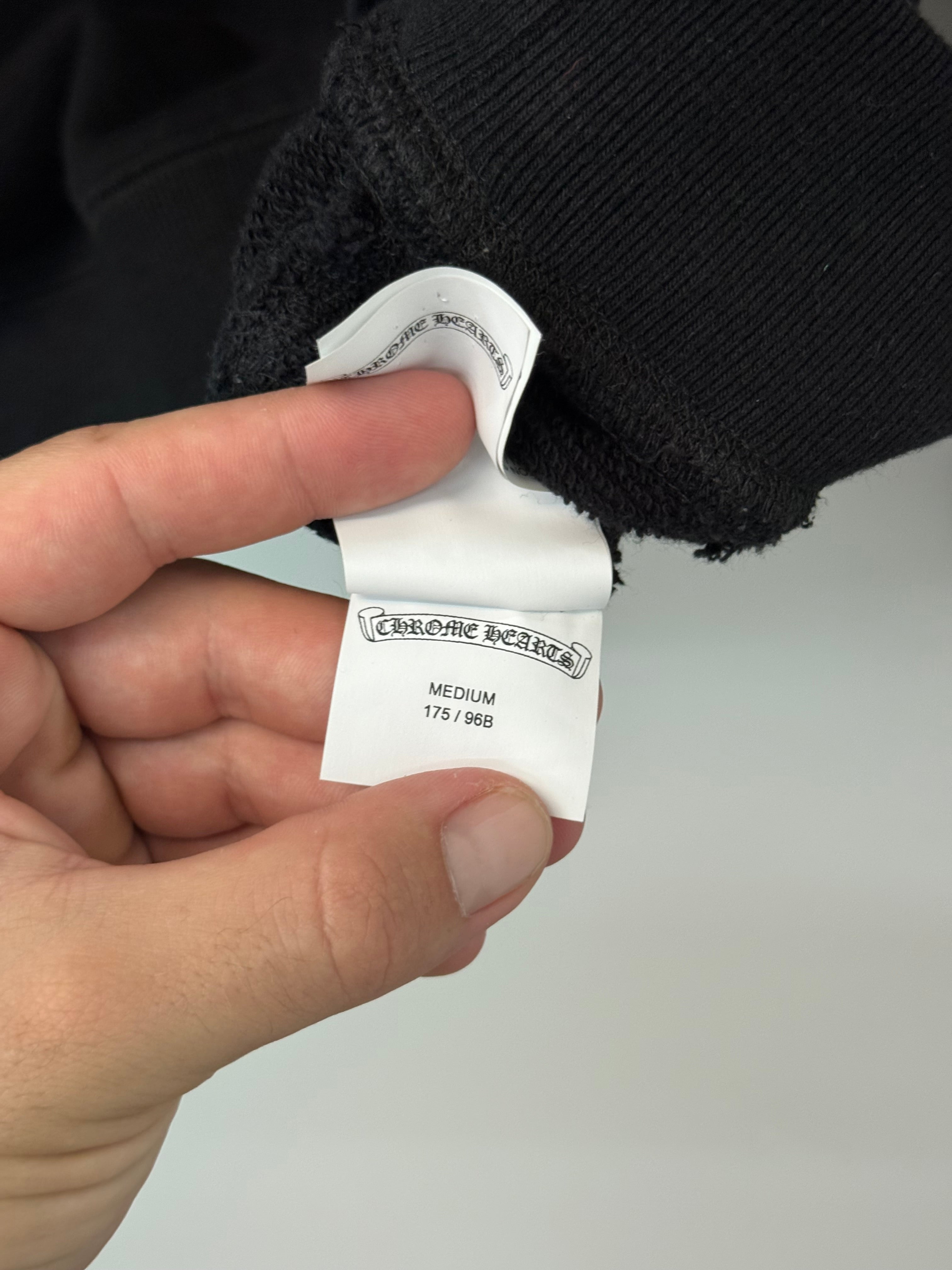 Chrome Hearts Embroidered Logo Plus Patch Hoodie - Size M