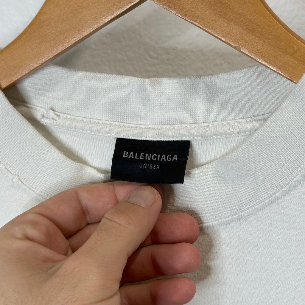 Balenciaga SS23 1917 College T-Shirt - Size M