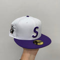 Supreme Reaper S Logo Purple Fitted - Size 7 1/2