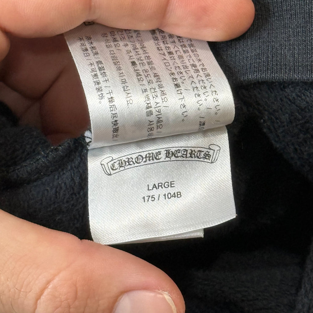 Chrome Hearts Cross Spine Hoodie - Size L