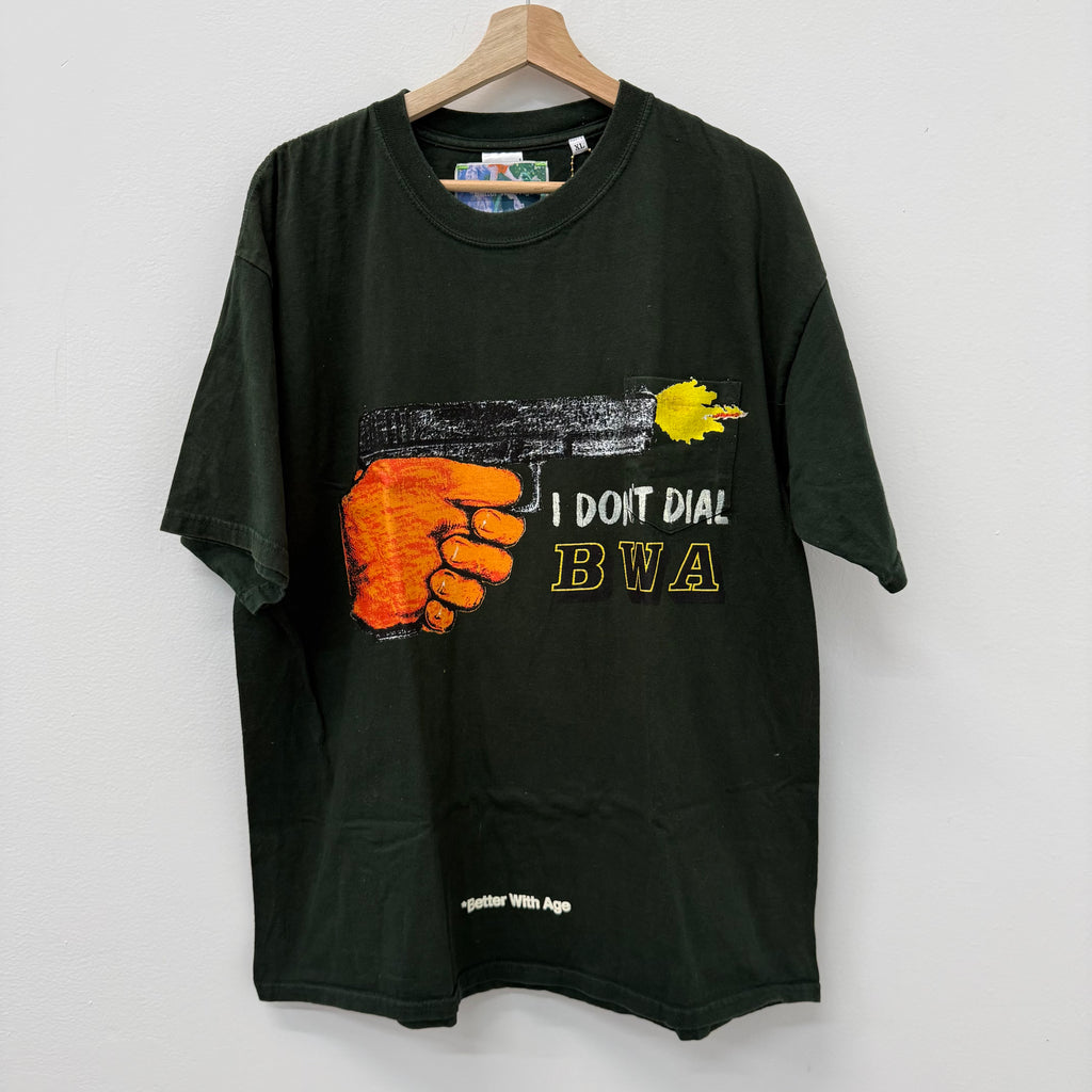 Better with Age Dont Dial Print T-Shirt - Size XL
