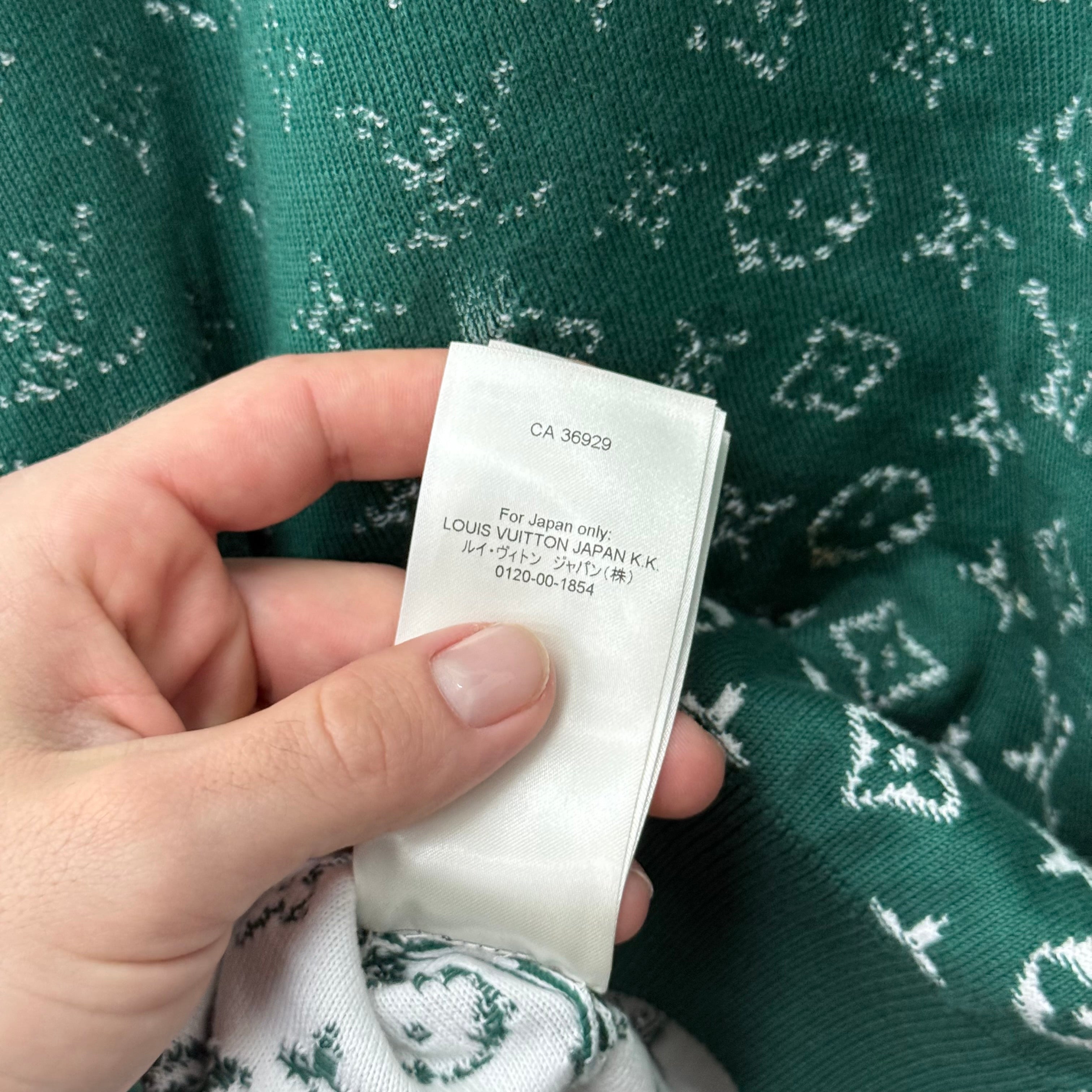 Louis Vuitton Monogram Crewneck Green - Size M