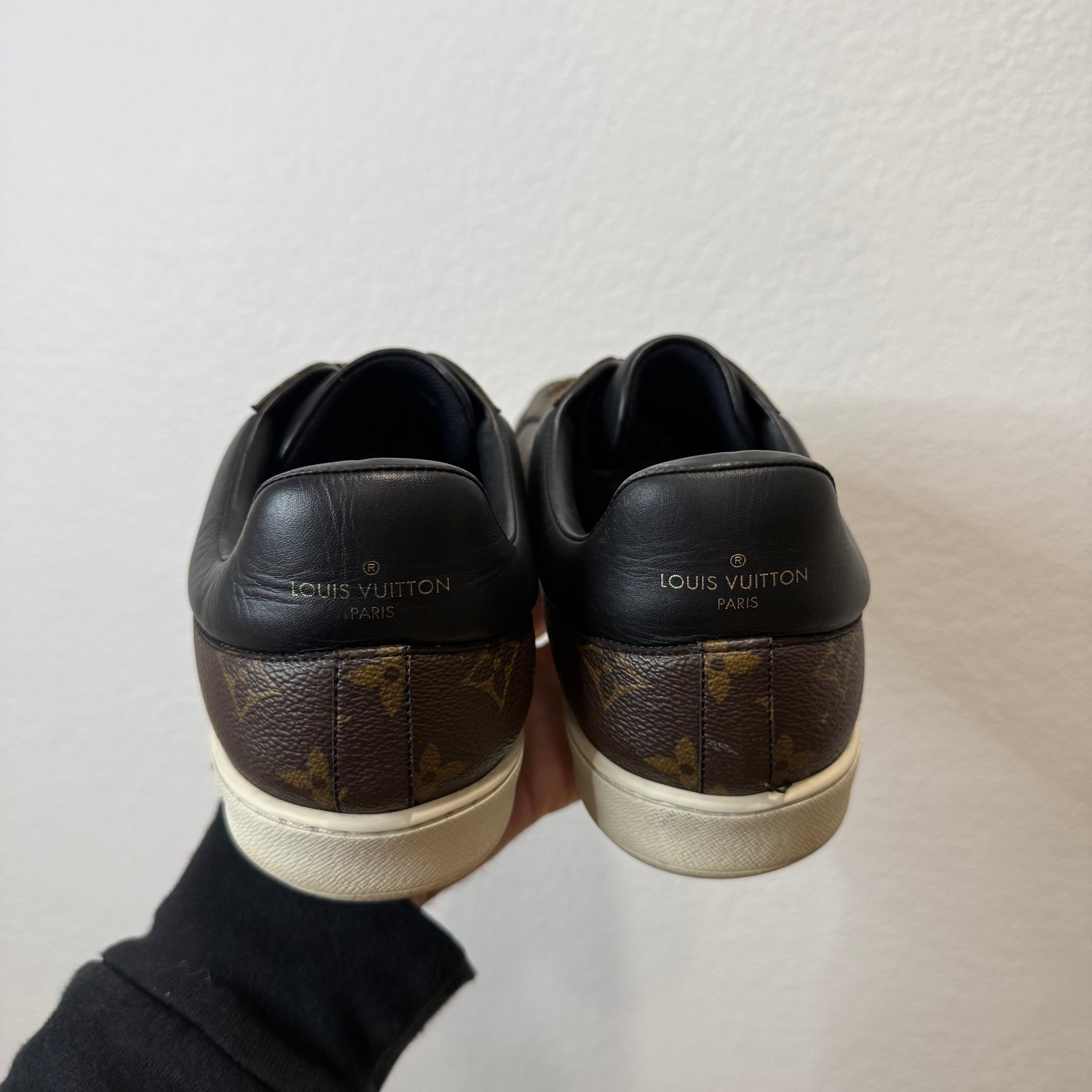 Louis Vuitton Luxembourg Monogram Brown Sneakers - LV Size 8.5 (US 9.5)