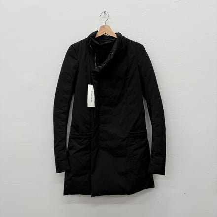 Rick Owens Asymmetrical 2017 Glitter Tubeway Zip Jacket - Ladies Size M