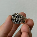 Chrome Hearts Keeper Silver Ring - Size 13