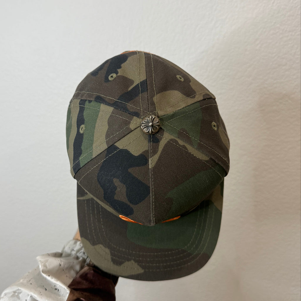 Chrome Hearts Camo CH Baseball Trucker Hat