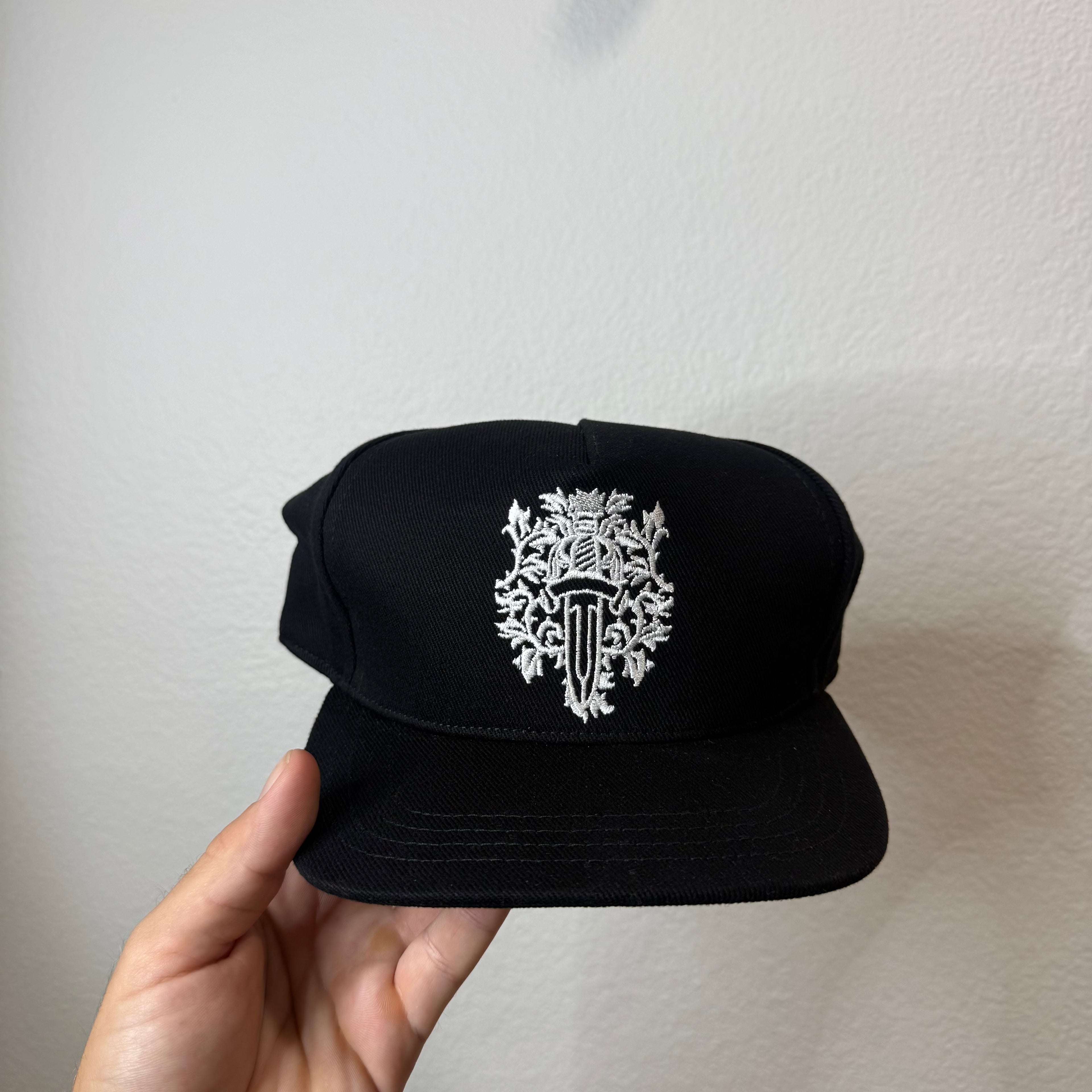 Chrome Hearts Vine Dagger Black Hat