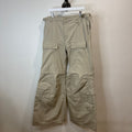 Balenciaga Convertible Beige Flared Cargo Pants - Size XL