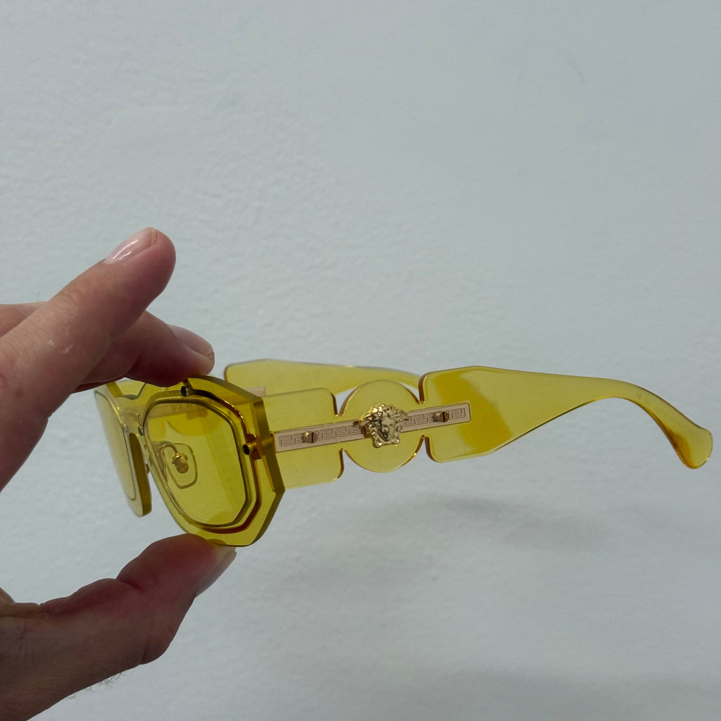 Versace Yellow Medusa Biggie Glasses