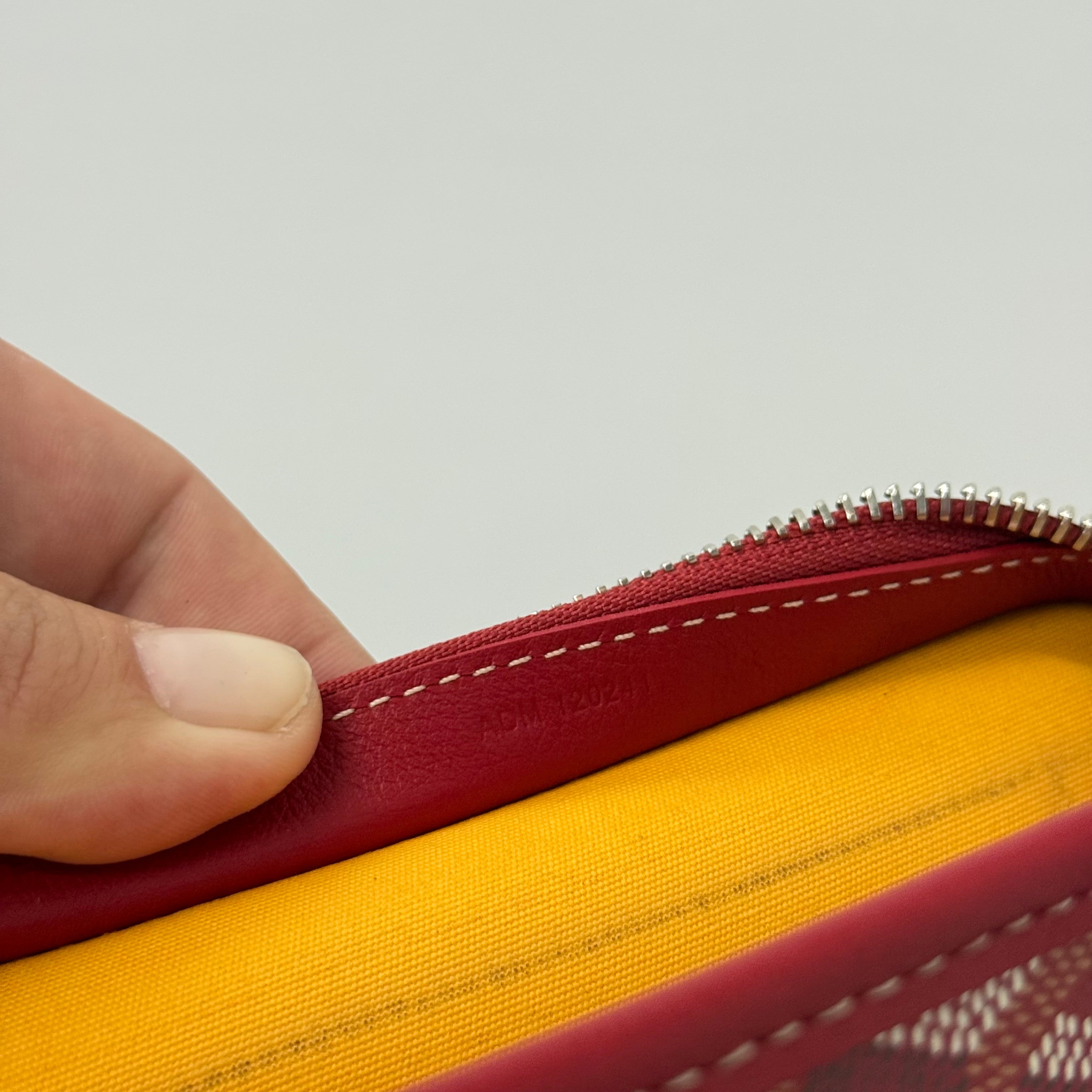 Goyard Red PM Jouvence Toiletry Bag