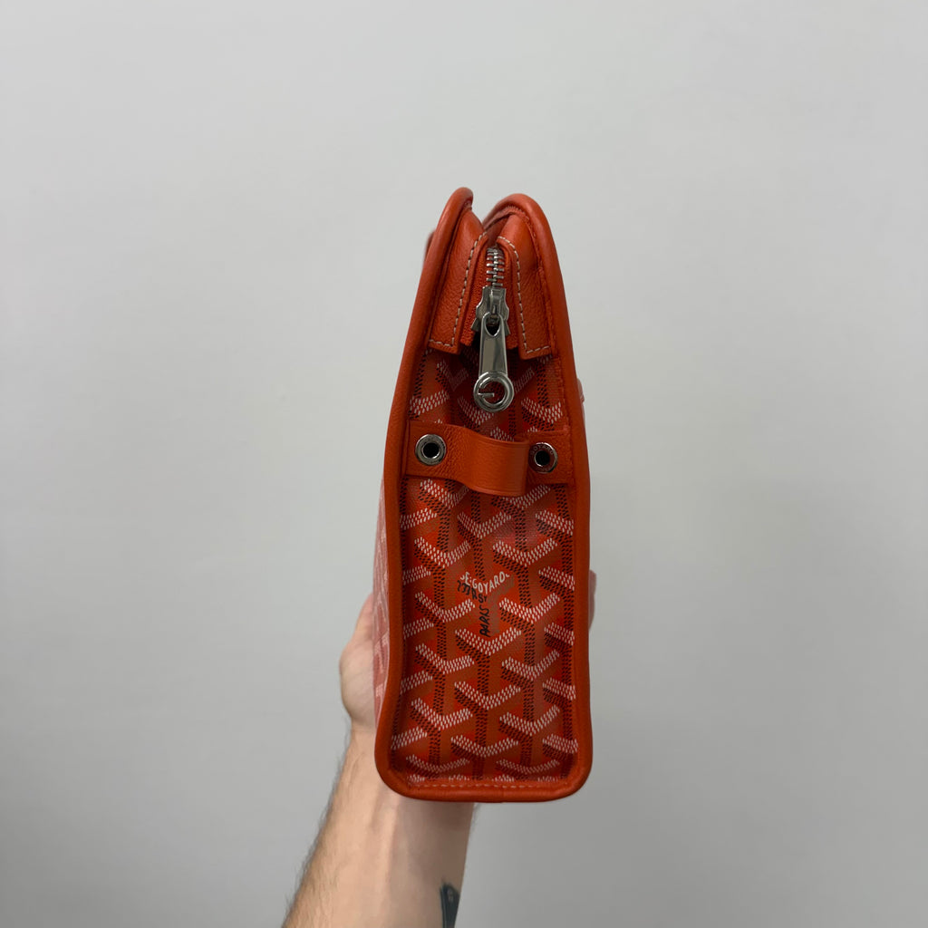 Goyard Orange PM Jouvence Toiletry Bag