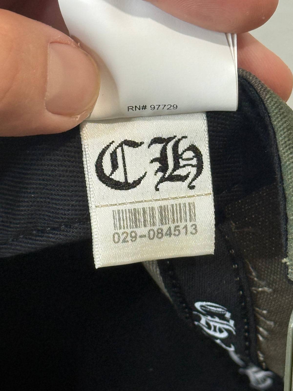 Chrome Hearts Camo CH Baseball Trucker Hat