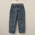 Supreme Script Jacquard Double Knee Denim Jeans - Size 30