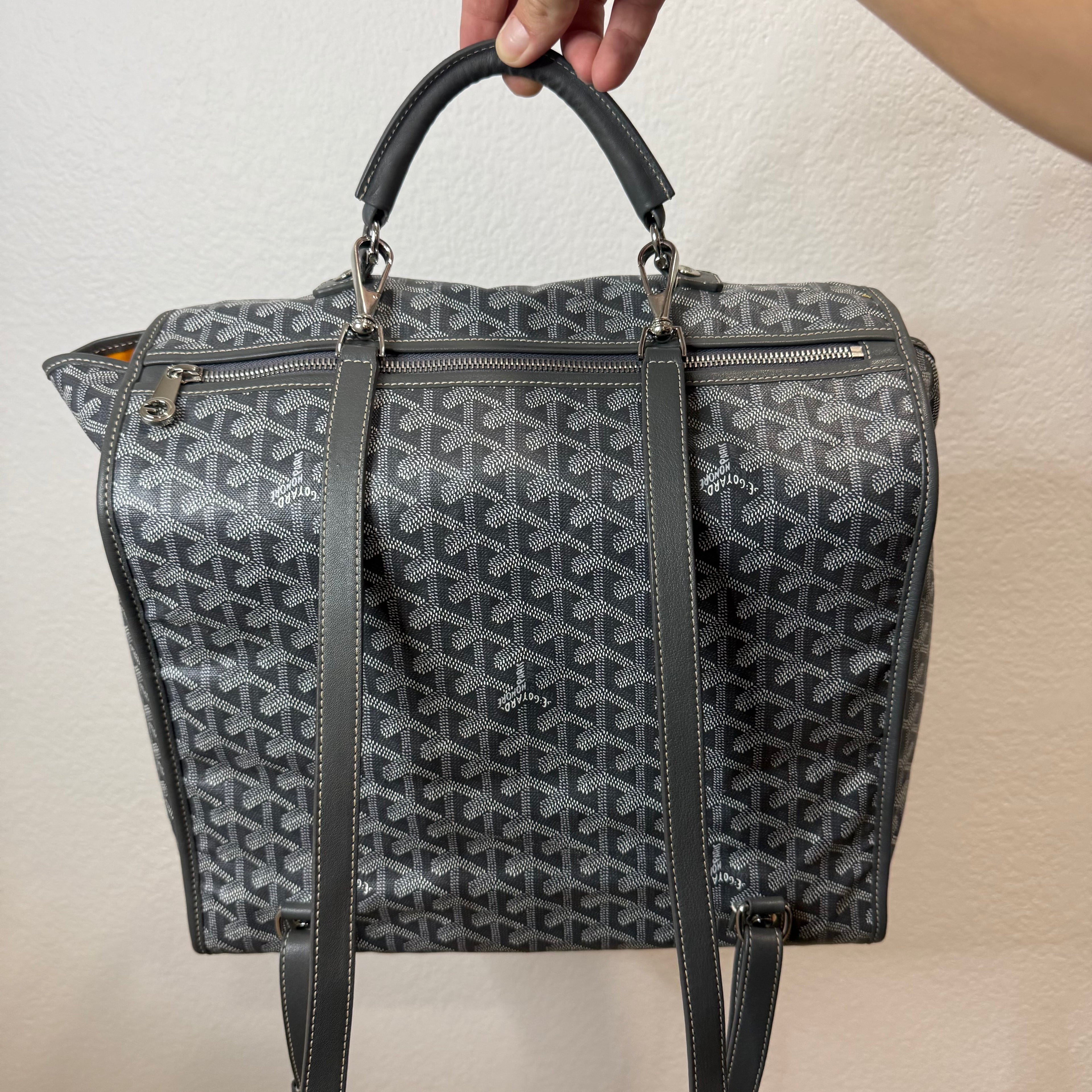 Goyard St Leger Backpack Grey
