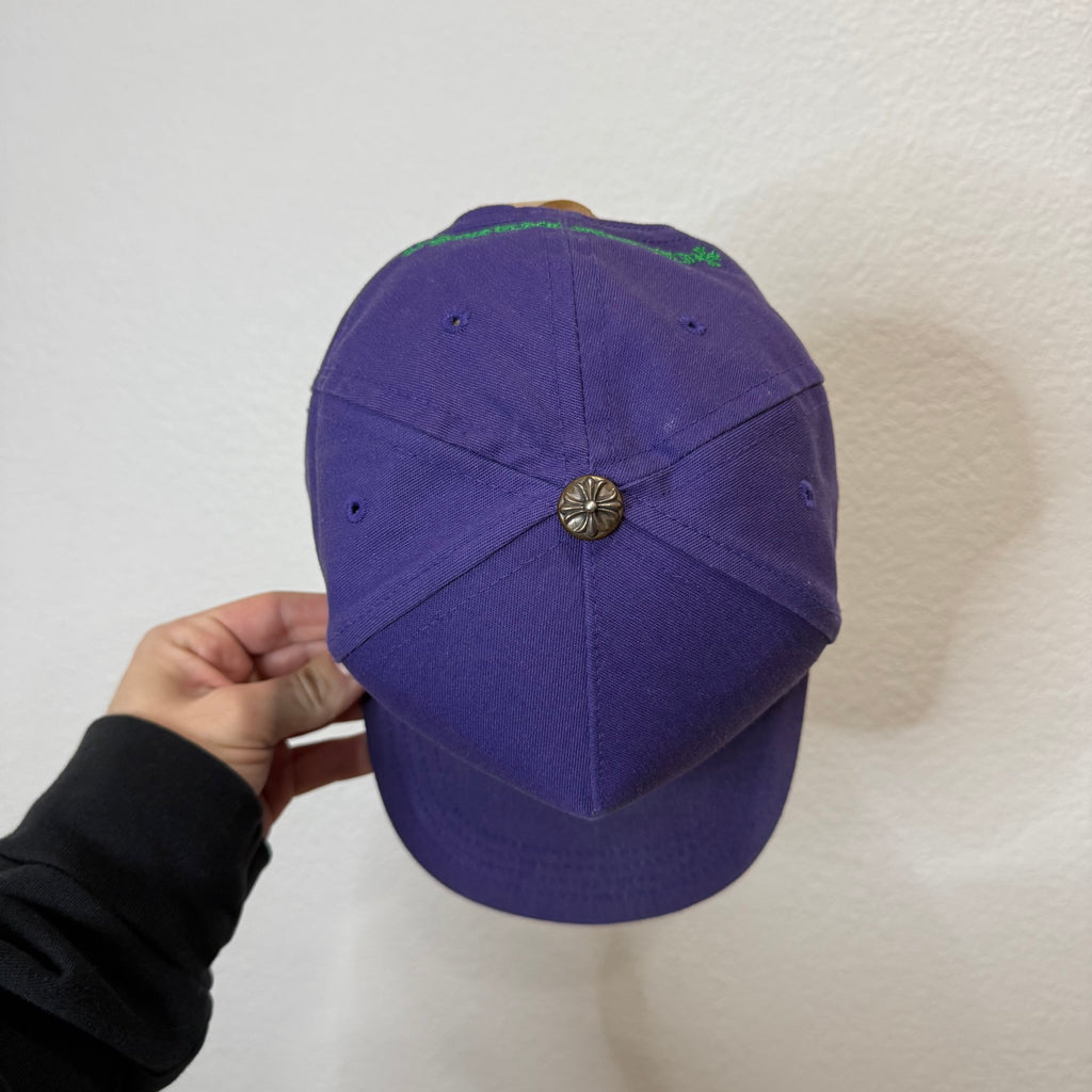 Chrome Hearts CH Purple Baseball Hat