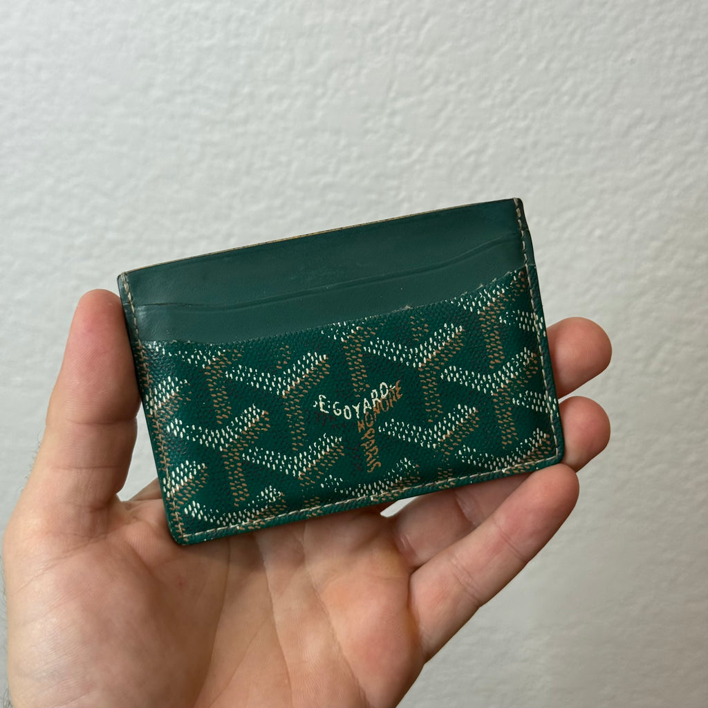 Goyard Saint Sulpice Cardholder Green
