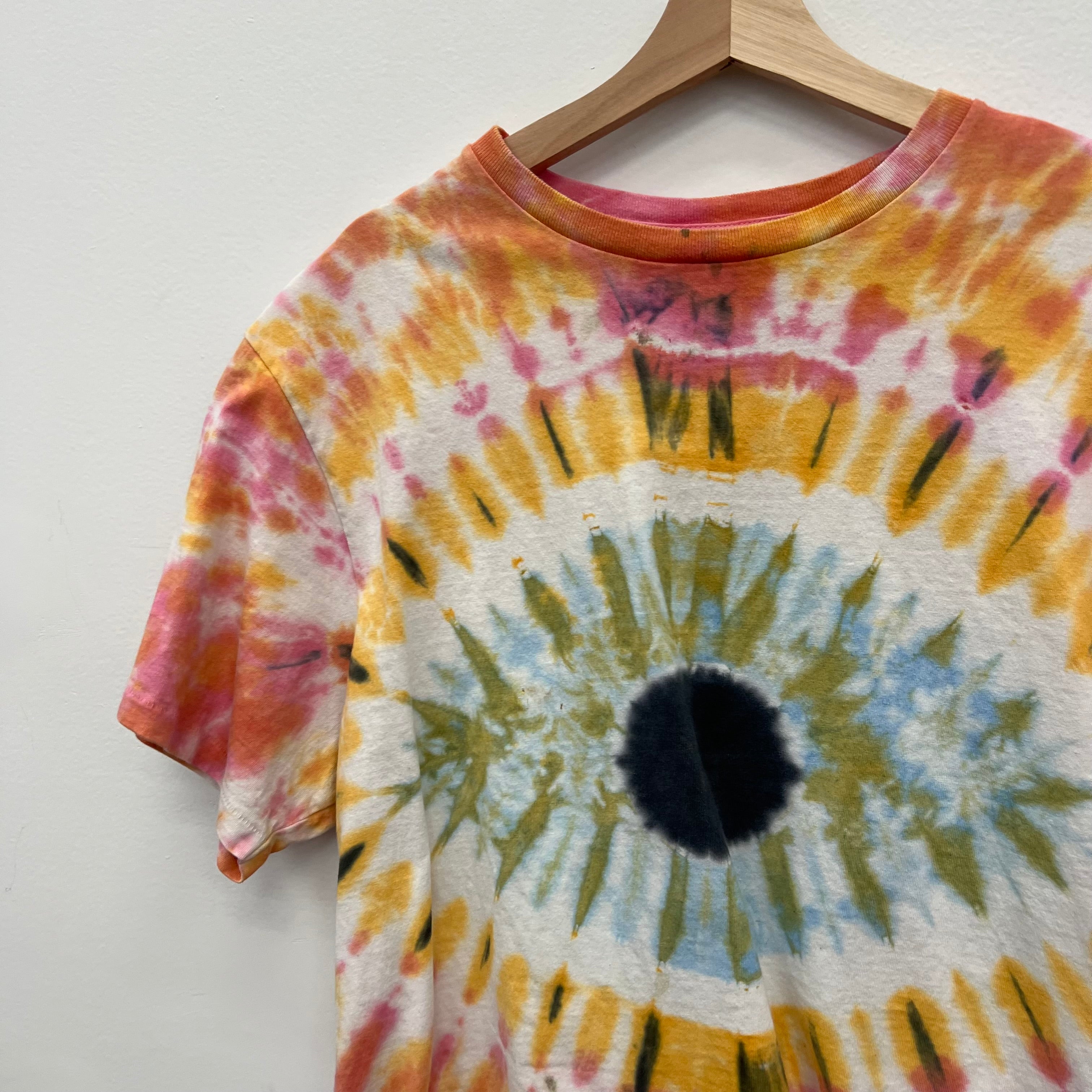 Gallery Dept Cropped Tie-Dye T-Shirt - Size L