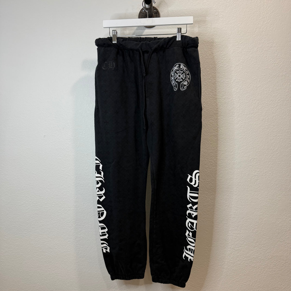 Chrome Hearts Monogram Script Sweatpants - Size M