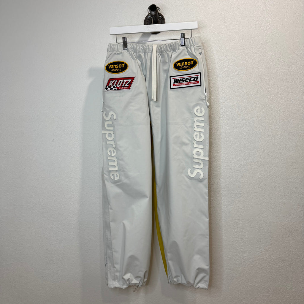 Supreme Vanson Leathers Gore-Tex Pant White - Size M