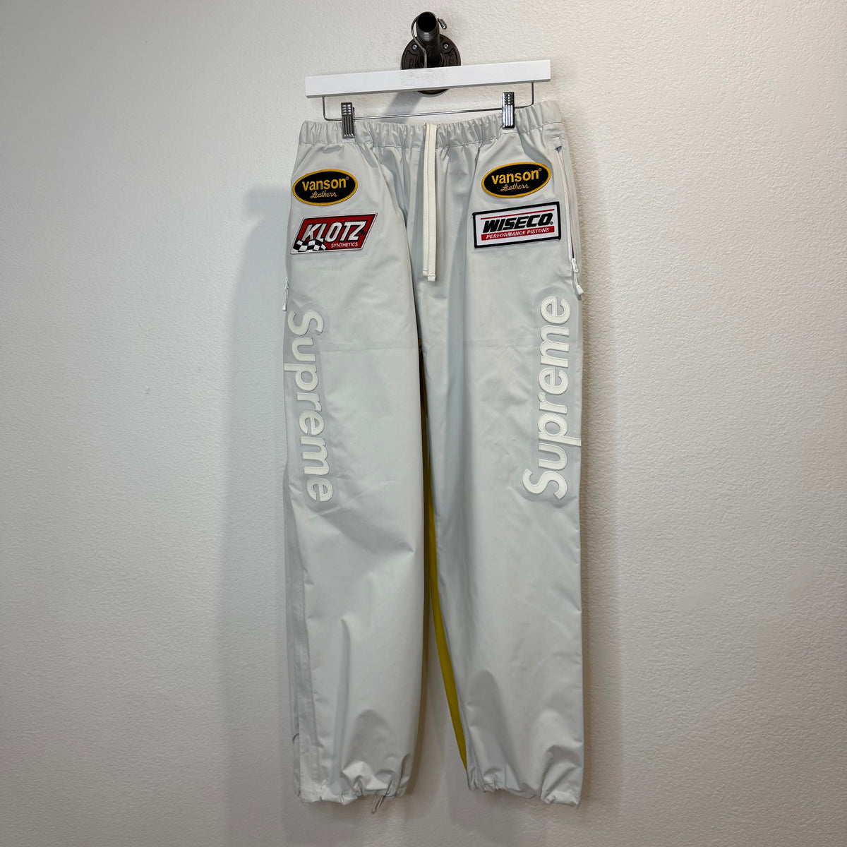 Supreme Vanson Leathers Gore-Tex Pant White - Size M