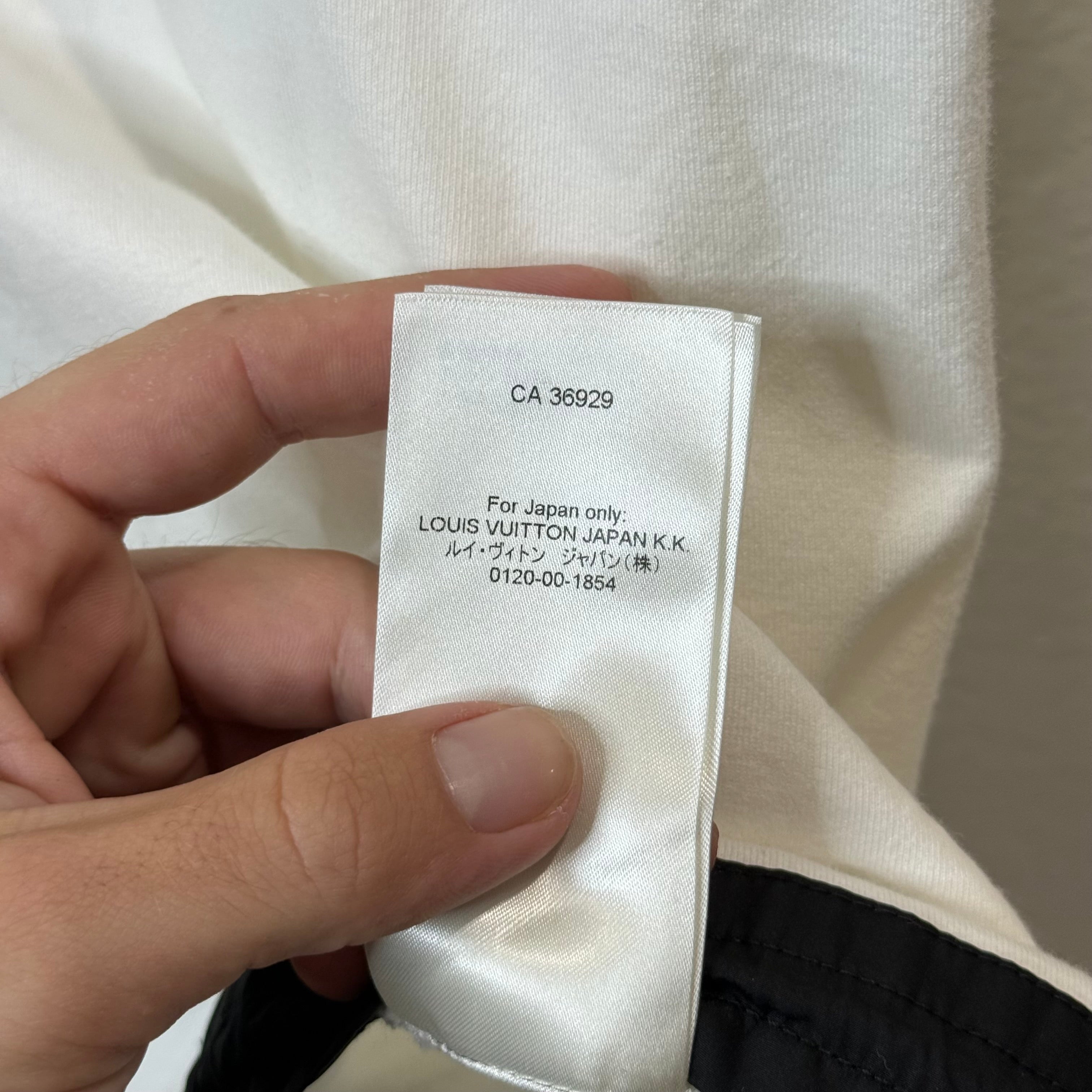 Louis Vuitton Patch Logo Pocket T-Shirt - Size L