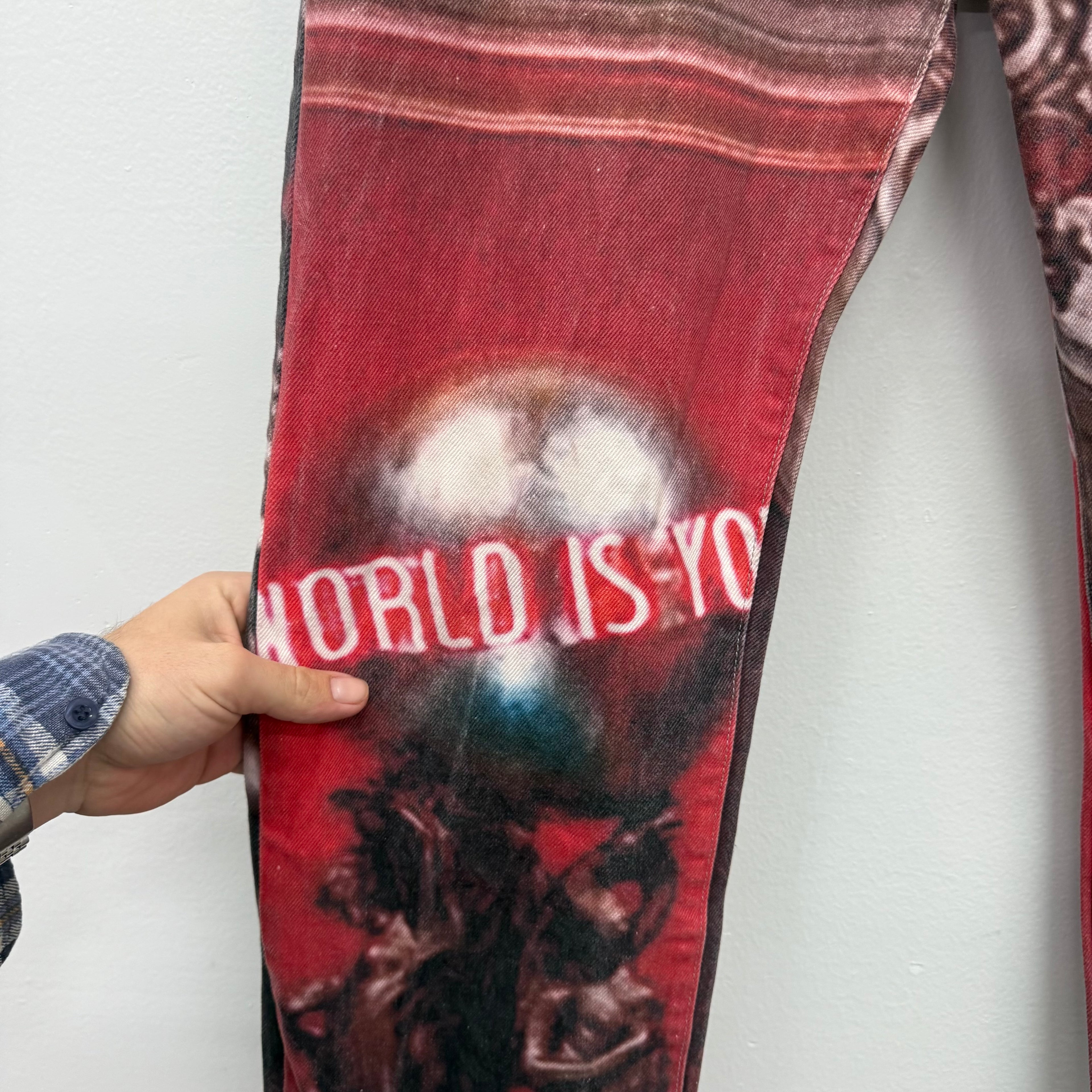 Supreme Scarface Denim Jeans The World is Yours - Size 32